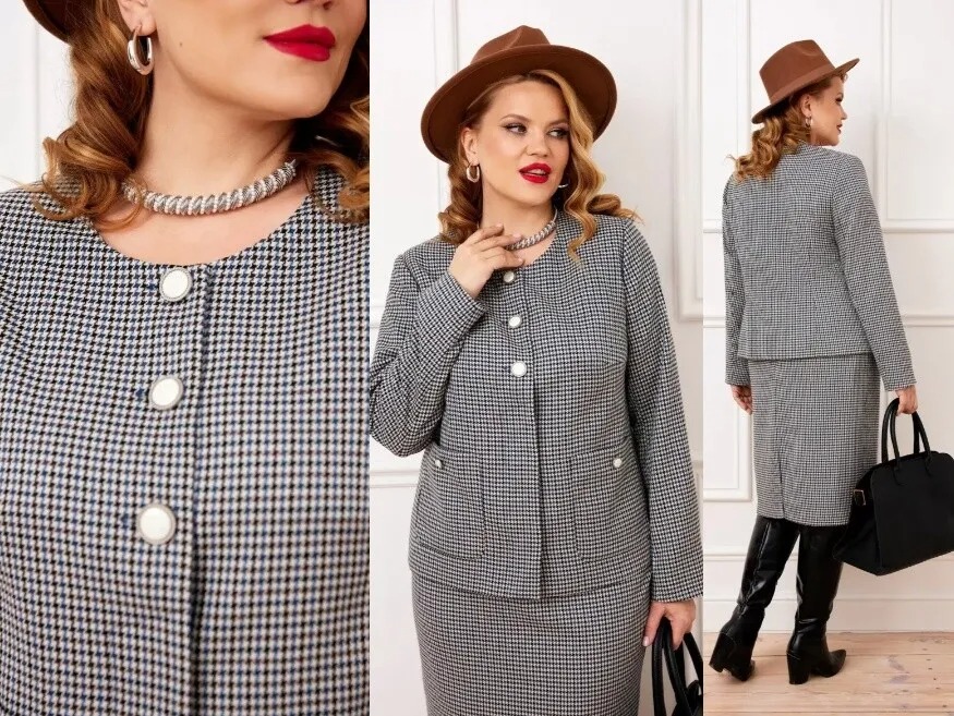 Костюм, жакет, юбка Agatti 5653