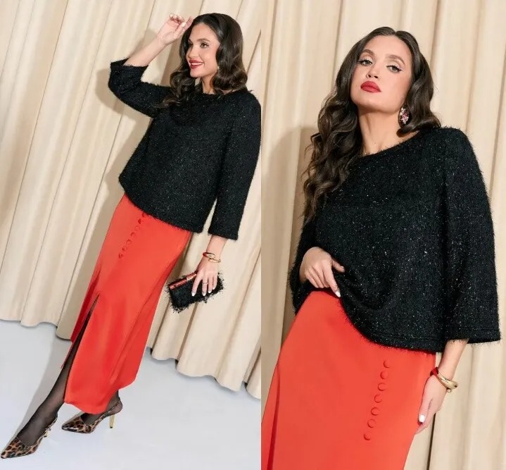 Комплект, блузон, юбка Lissana 4989