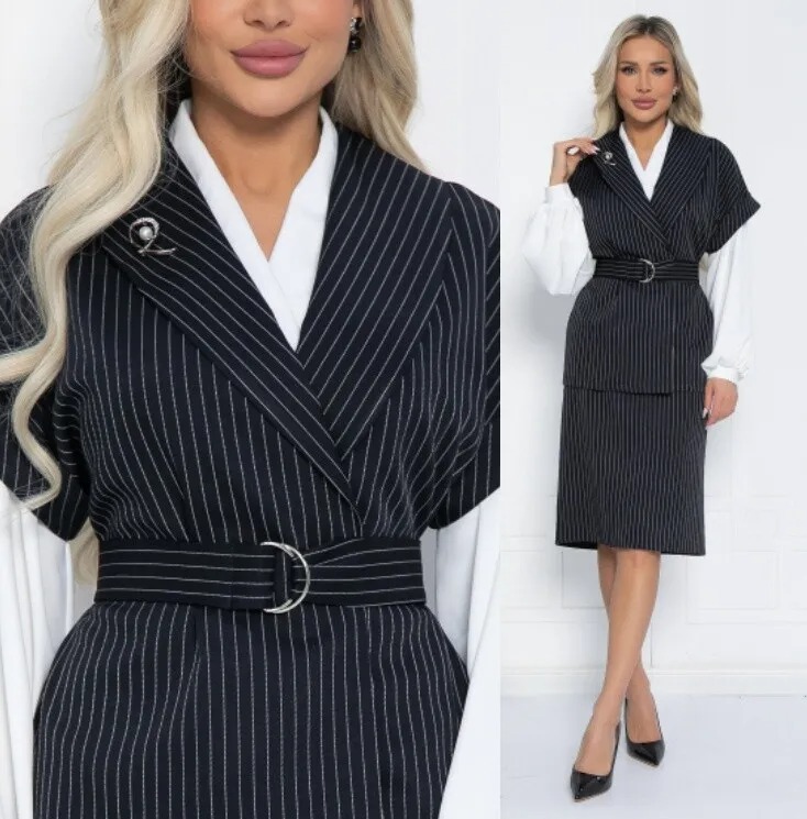 Костюм, жилет, юбка LT Collection К12463-4