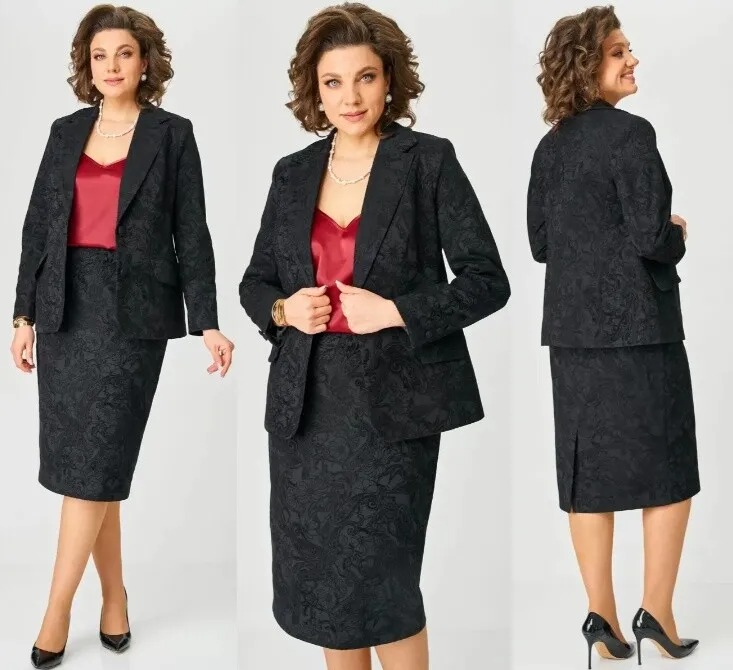 Комплект, жакет, юбка Angelina & Company 1204