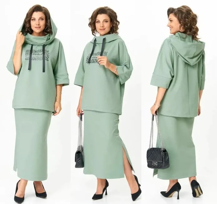 Комплект, джемпер, юбка Michel Chic 1248/1