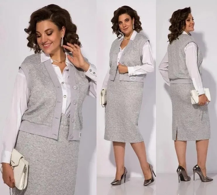 Костюм, жилет, юбка Liliana 1347