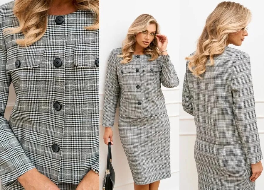 Комплект, жакет, юбка Amuar 1066