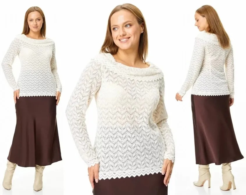 Комплект, блузка, юбка, блуза T&N 7684