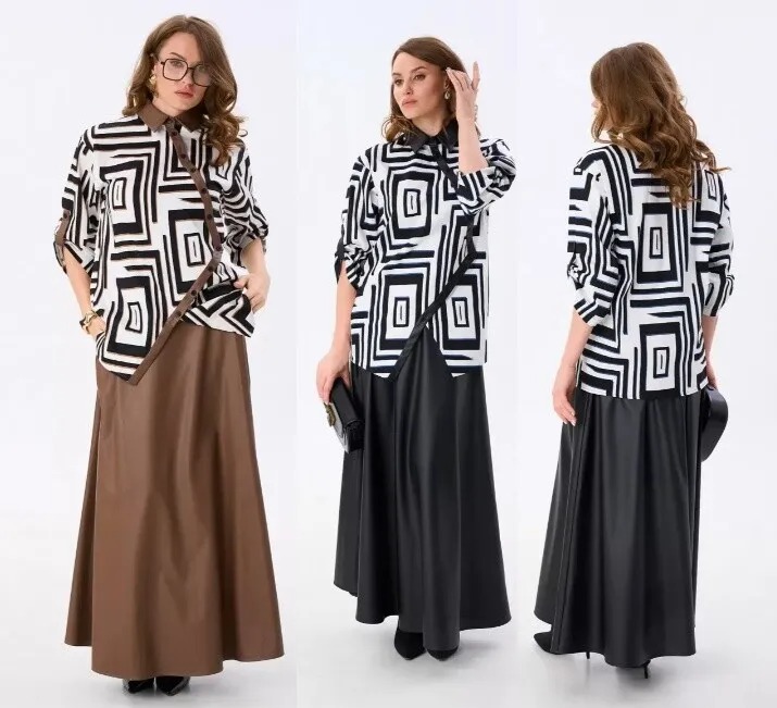 Костюм, жакет, юбка NikVa 986