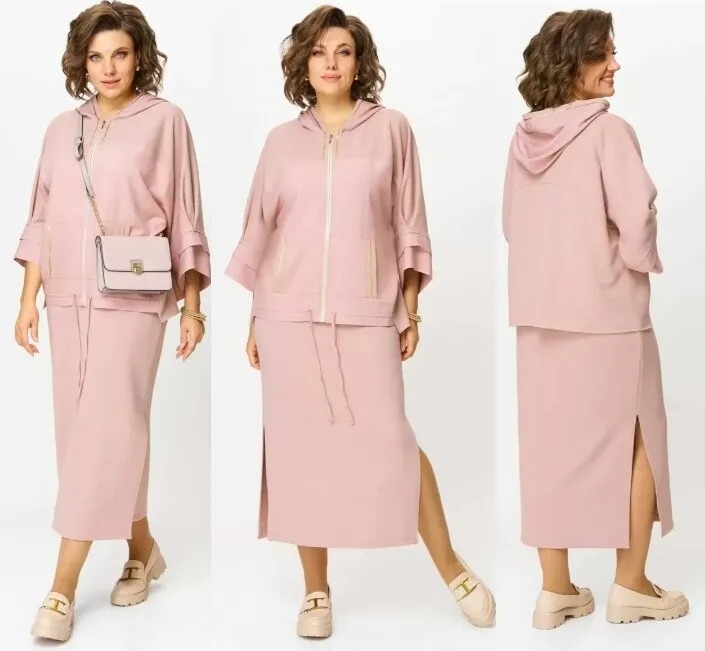 Комплект, кофта, юбка Anastasia 1224П