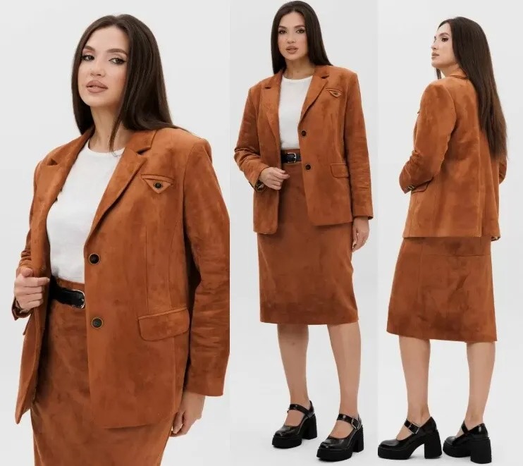 Костюм, комплект, жакет, юбка Fantazia Mod 5253