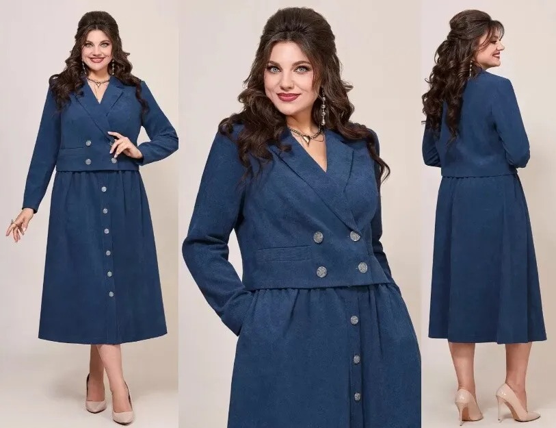 Комплект, жакет, юбка Mira Fashion 5587