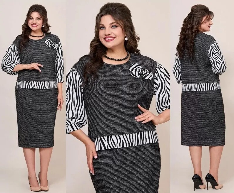 Комплект, блуза, юбка Mira Fashion 5590