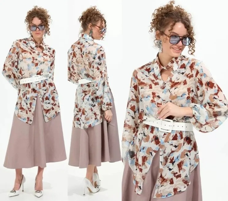 Костюм, блуза, юбка NikVa 815-2