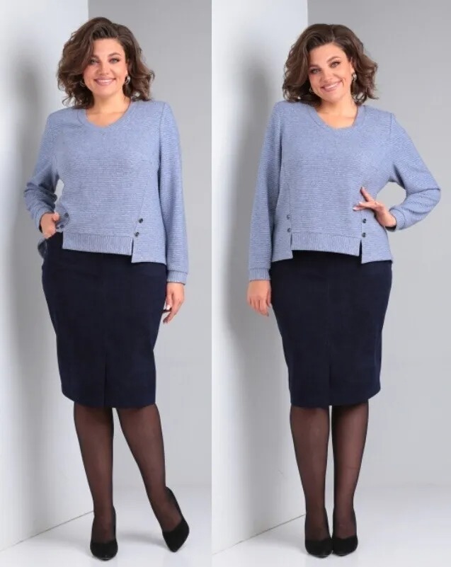 Комплект, джемпер, юбка Tensi 366