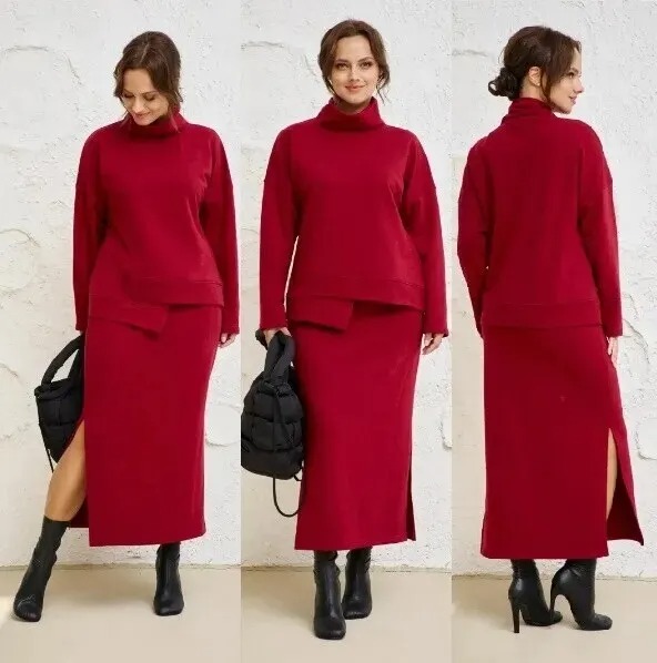 Комплект, блуза, юбка Anastasia 1050.2