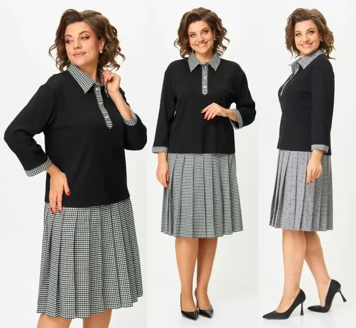 Костюм, блузка, юбка Svetlana-Style 2134