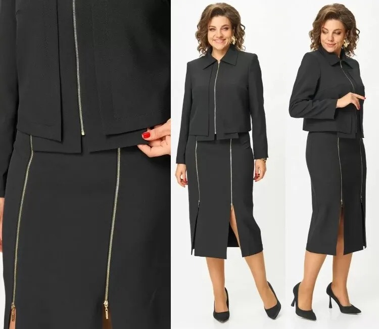 Комплект, костюм, жакет, юбка Koketka i K 1507