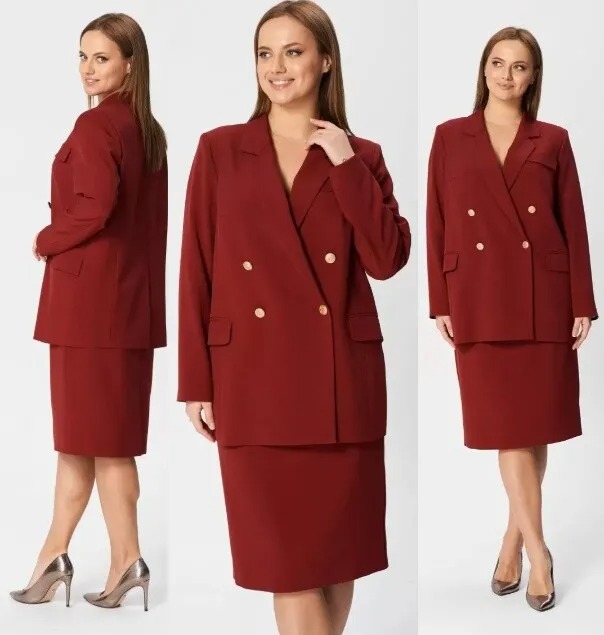 Костюм, жакет, юбка Tvin 7832