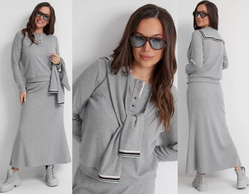 Комплект, джемпер, юбка Магия Моды 2636