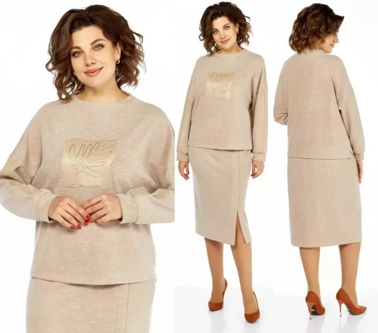 Костюм, джемпер, юбка БагираАнТа 1063