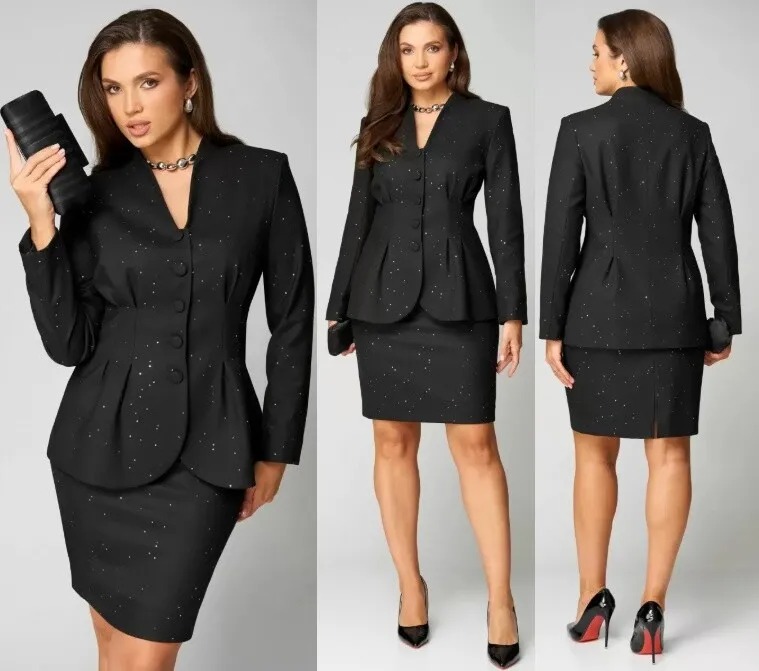 Костюм, жакет, юбка Мишель Стиль 1317