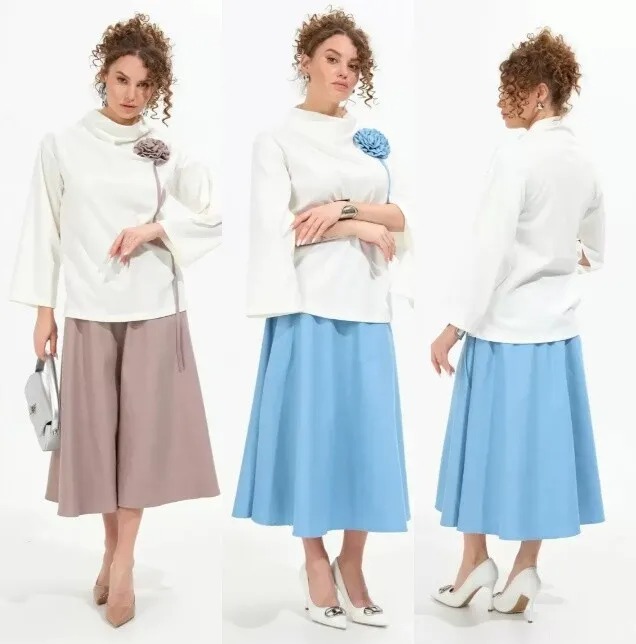 Костюм, джемпер, юбка NikVa 952