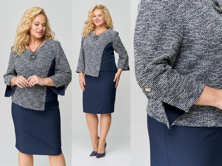 Комплект, жакет, юбка Aleza 1161.1