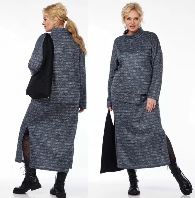 Комплект, блуза, юбка Anastasia 1050а