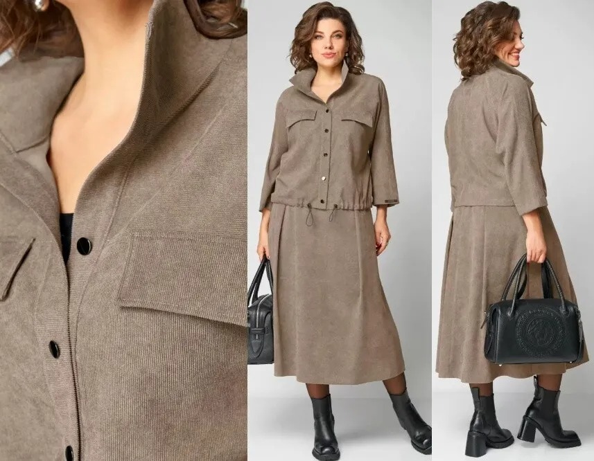 Комплект, жакет, юбка Мишель Стиль 1330-2