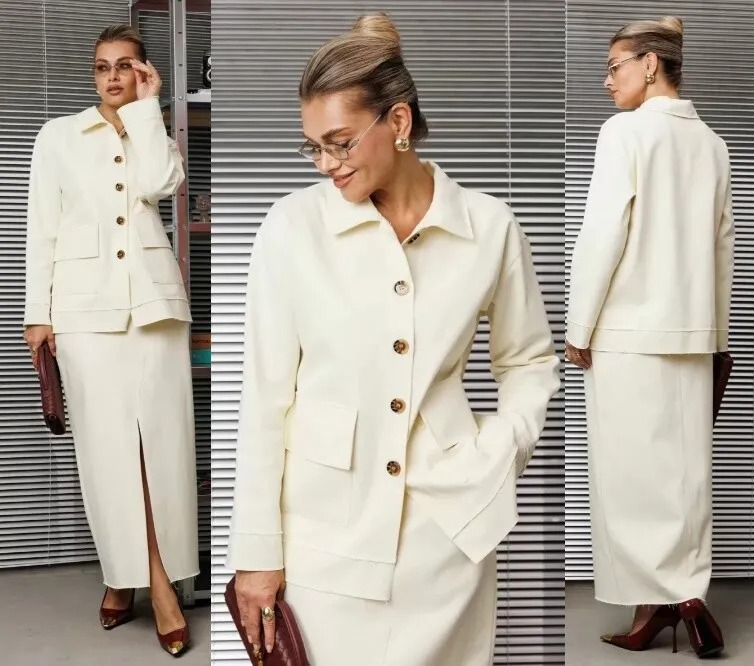 Костюм, куртка, юбка Anastasia 1286-2