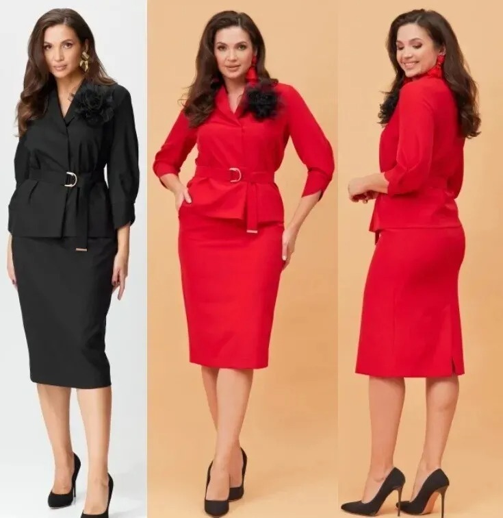 Костюм, юбка Andina City 9050