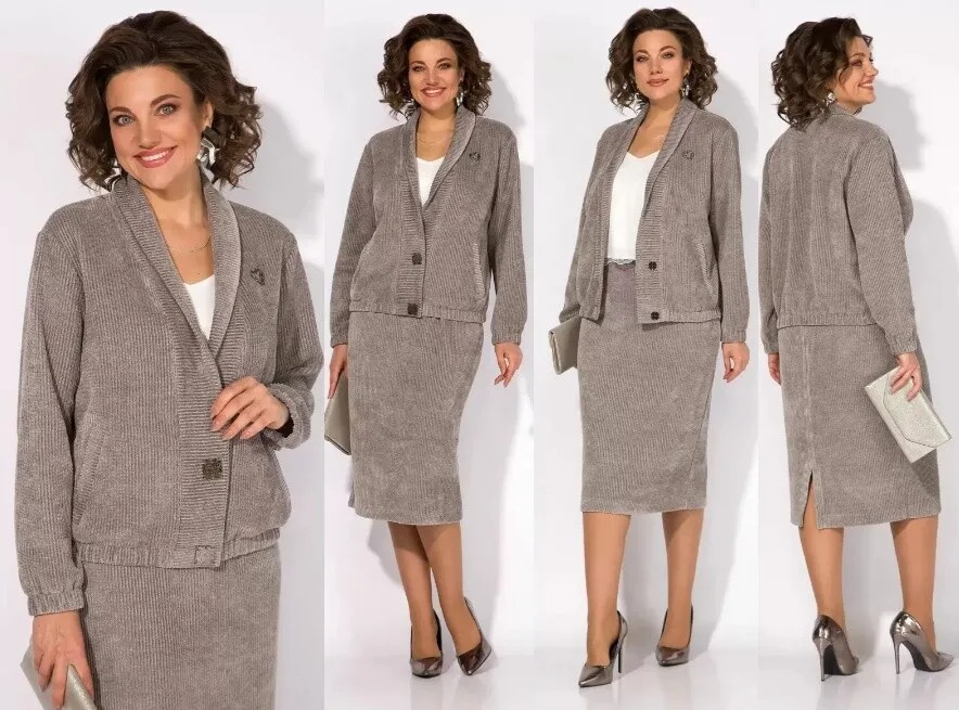 Комплект, жакет, юбка Liliana 1487