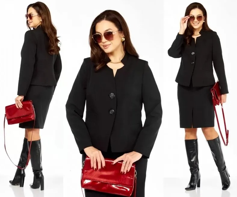 Костюм, жакет, юбка Taita Plus 2518