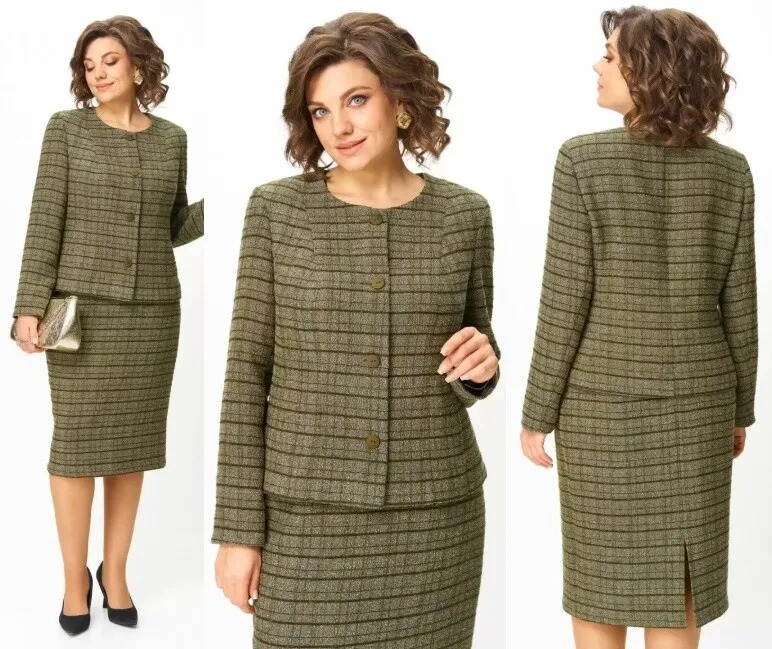 Костюм, жакет, юбка Anastasia Mak 1214а