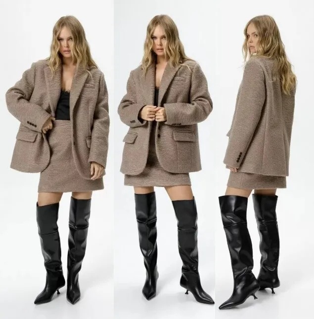 Костюм-двойка, жакет, юбка, пальто Pirs 6218