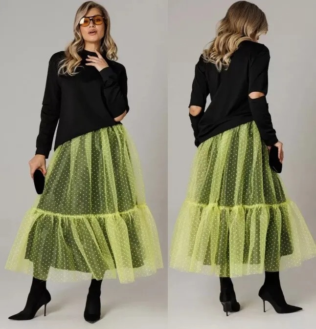 Комплект, джемпер, юбка Anastasia 1298