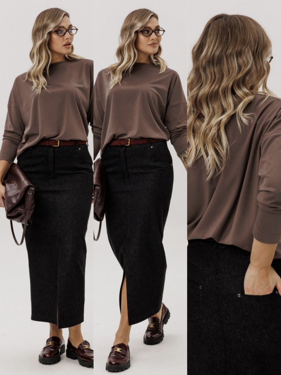 Комплект, джемпер, юбка Ma Vie М-717