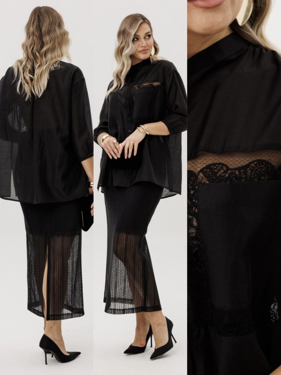 Комплект, блуза, юбка Ma Vie М-724