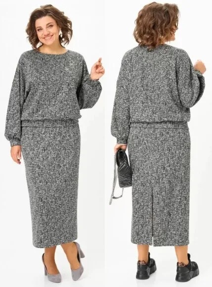 Комплект, блуза, юбка AXXA 26156