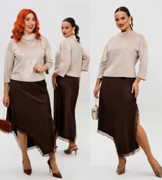 Комплект, блуза, юбка Mubliz 302