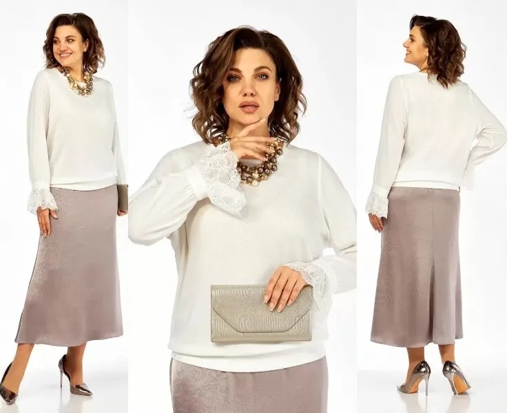 Комплект, джемпер, юбка Jurimex 3428