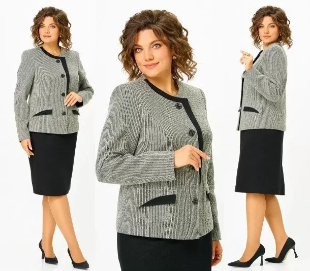 Костюм, жакет, юбка Zlata 4461