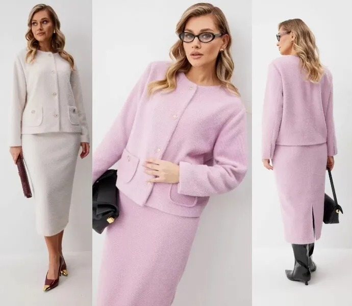 Костюм, жакет, юбка Kaloris 2258