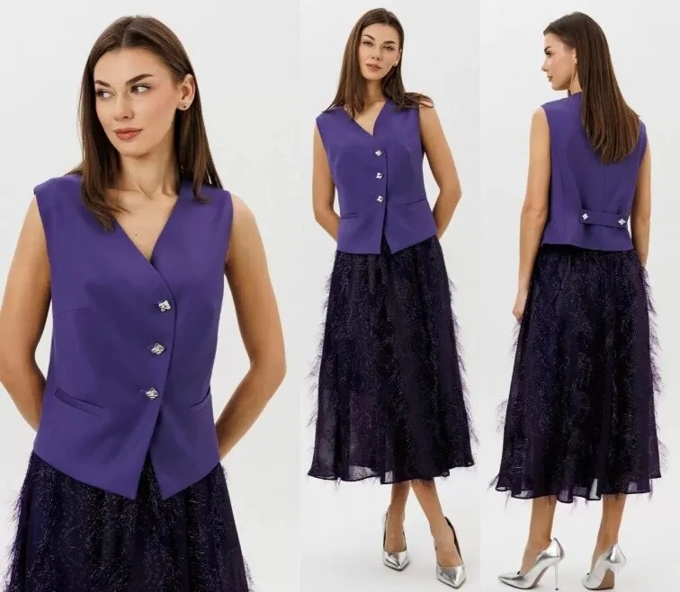 Комплект, жилет, юбка Fantazia Mod 5336ч