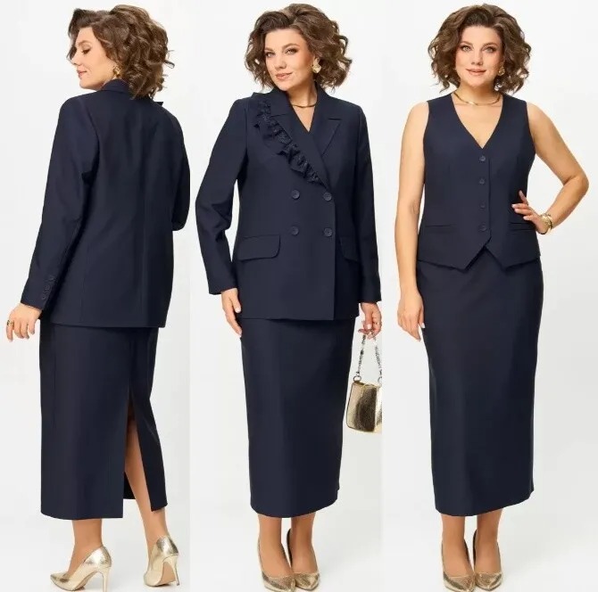 Комплект, жакет, юбка Angelina & Company 1280