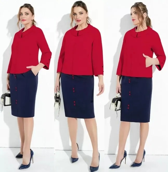 Комплект, жакет, юбка Lissana 5053