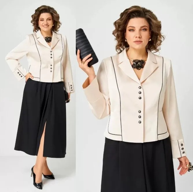 Комплект, жакет, юбка Aira Style 24134