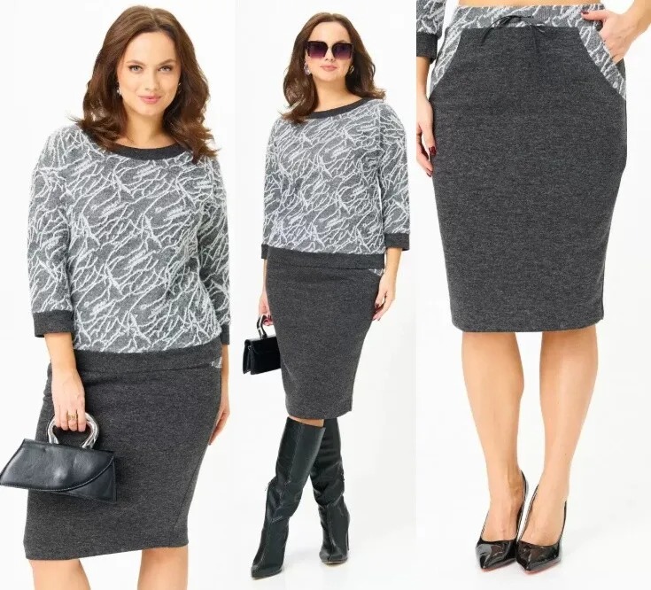 Комплект, жакет, юбка Galean Style 786.1