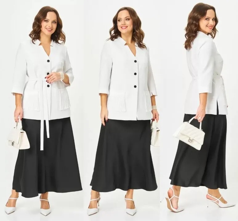 Комплект, жакет, брюки, юбка Tvin 7892