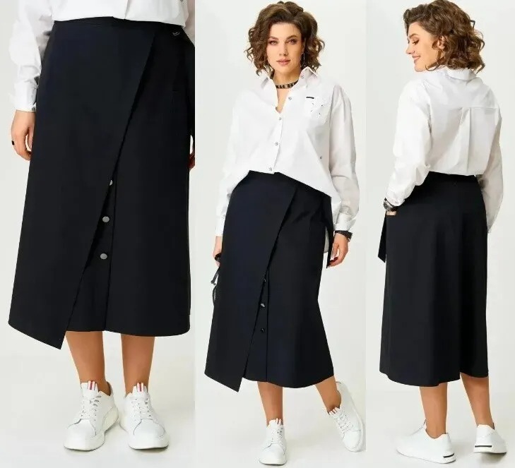 Комплект, блузка, юбка Aira Style 24119