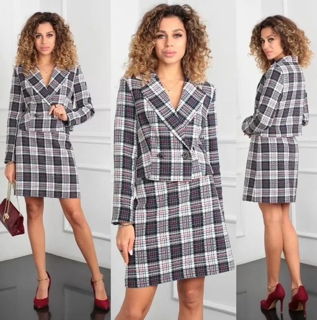 Костюм, жакет, юбка AXXA 26146