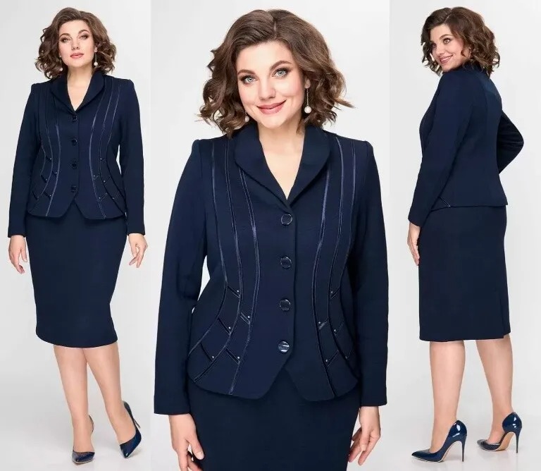 Костюм, жакет, юбка Zlata 4408С