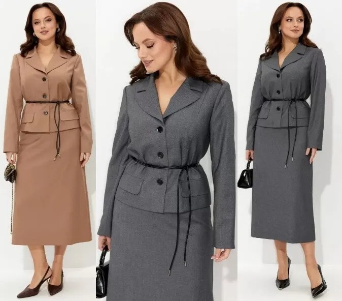 Костюм, юбка, жакет Liona Style 962